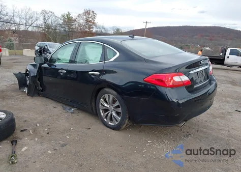 2013 Infiniti M37X z USA, uszkodzony, nr VIN JN1BY1AR3DM601862
